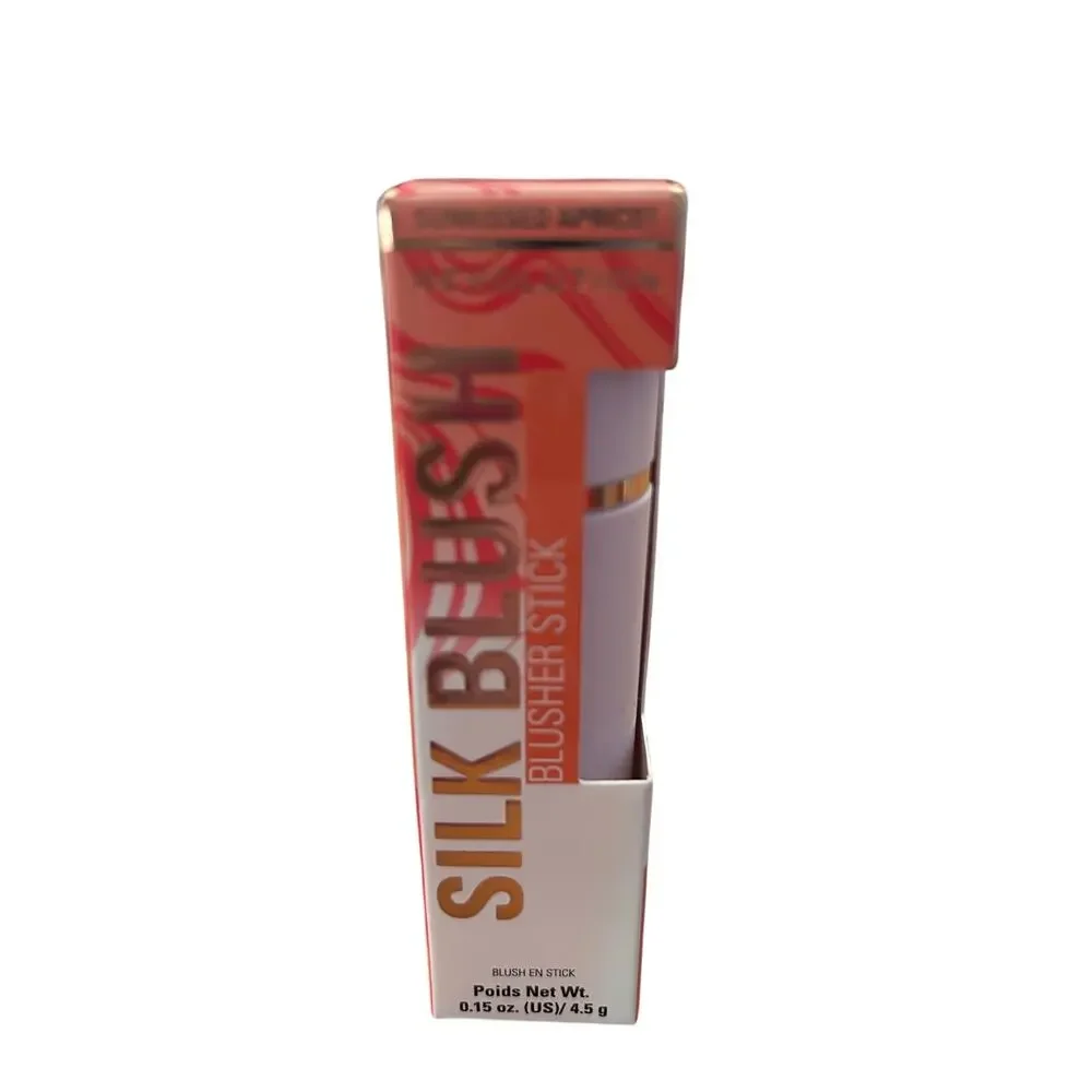 New Revolution Silk Blush Sun-kissed Apricot Cream to Powder Marble Effect 0.15